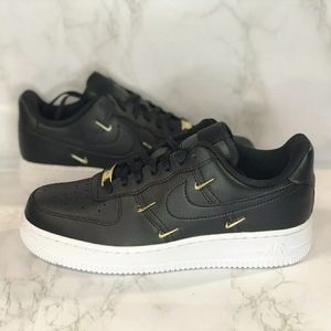 Nike Air Force 1 07 LX AF1 Sisterhood Black Gold